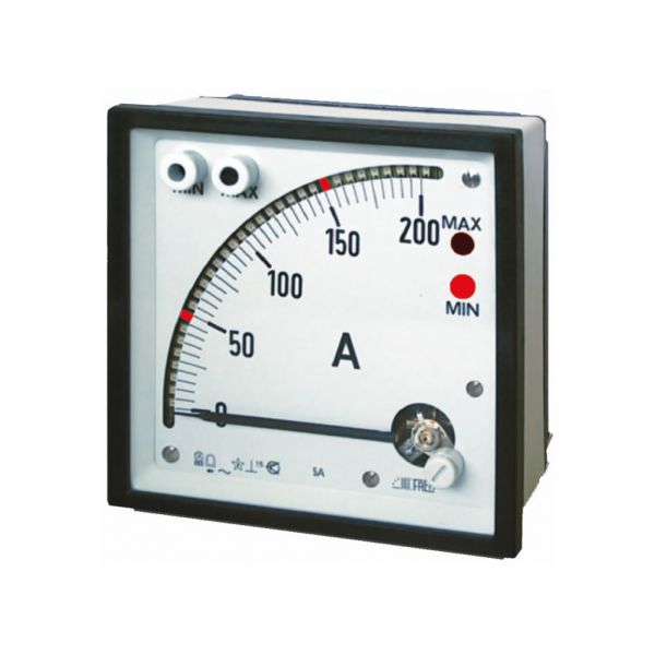 METER WITH ALARMS & MAXIMUM CURRENT RELAY