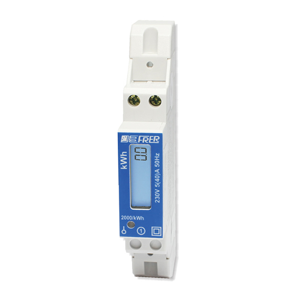 DIN rail Active Energy meter, singlephase, direct 32A 1 DIN module
