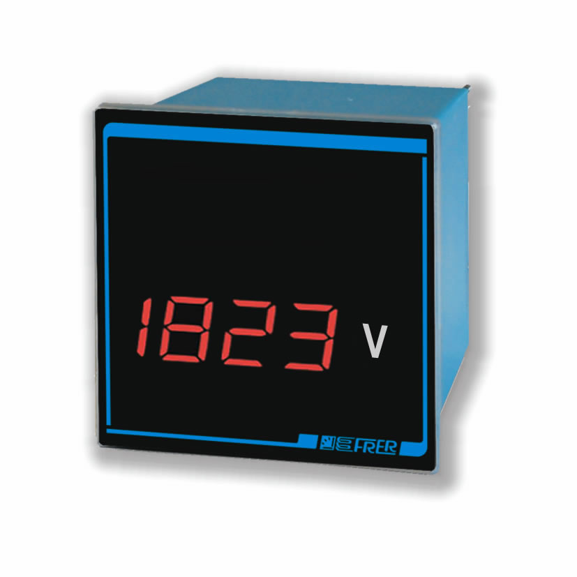 Voltmetro digitale 72x72 per corrente alternata - D72EV4